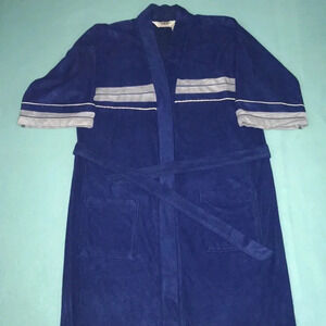 𝅺HEMINGWAY POINT bathrobe lounge wear short sleeve One size - fits 36-46 chest